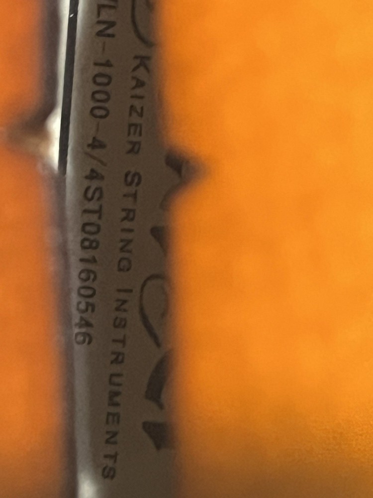 Full Sized Classic Kaizer Violin Set