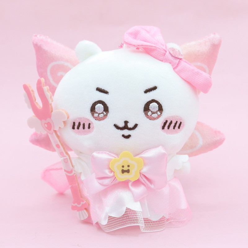 Chiikawa Hachiware Usagi Rakko 10cm/4in Cartoon Plush Doll Keychain Toy NEW Gift