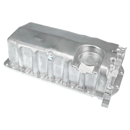 038103601NA Engine Oil Pan, without Oil Level Sensor Hole , Black