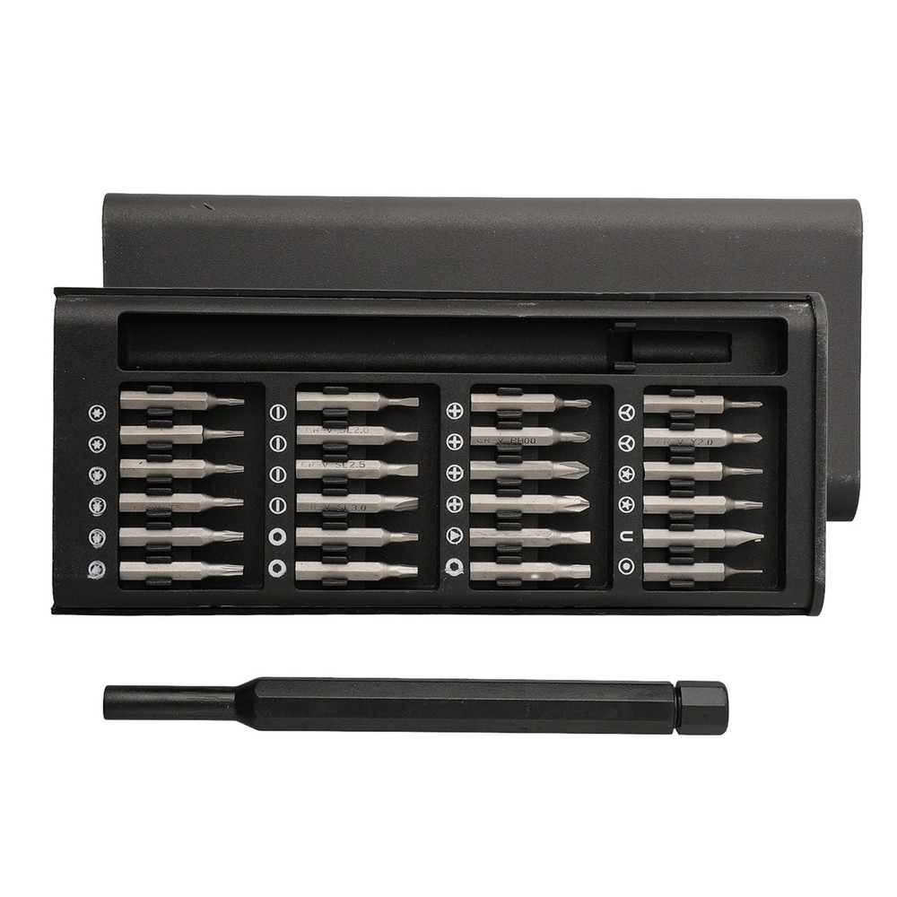Precision Screwdriver Set 25 In 1 Magnetic Bits Kit CrossTorx Hex Screwdriver