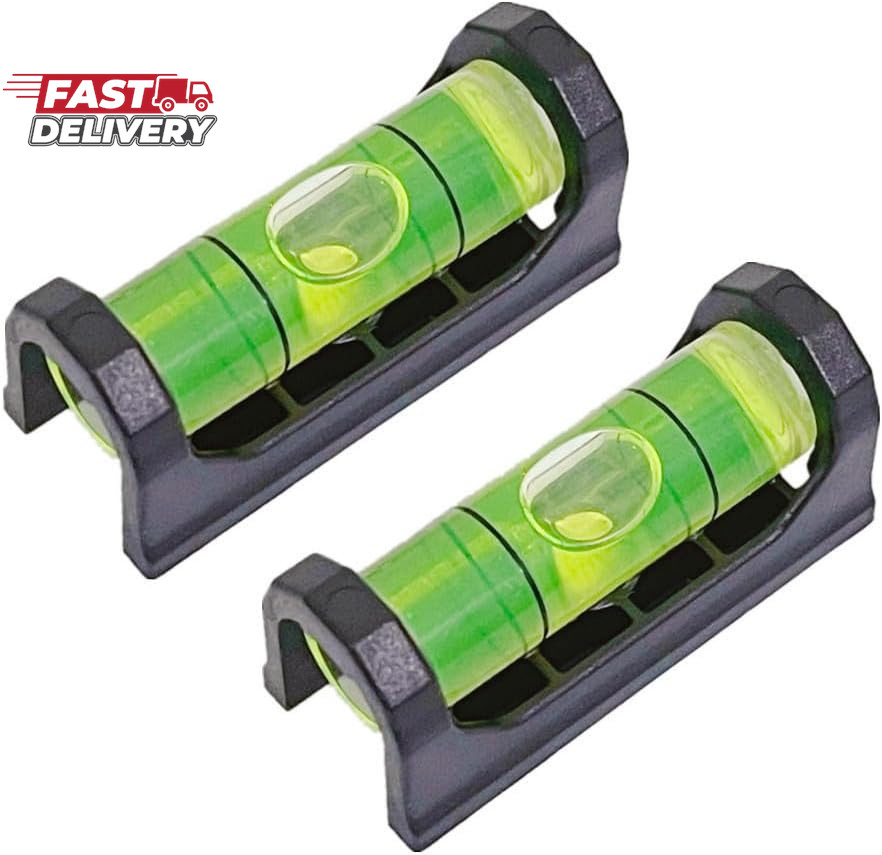 2Pcs Magnetic Bubble Level Measuring Layout Tools Levels with Magnetic Base Bubb