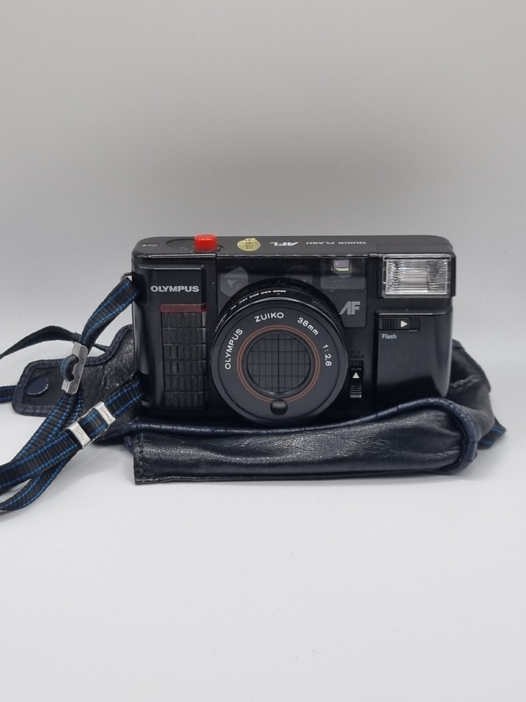 Untested Olympus AFL Professional / Collectable Camera With Olympus Bag & Strap