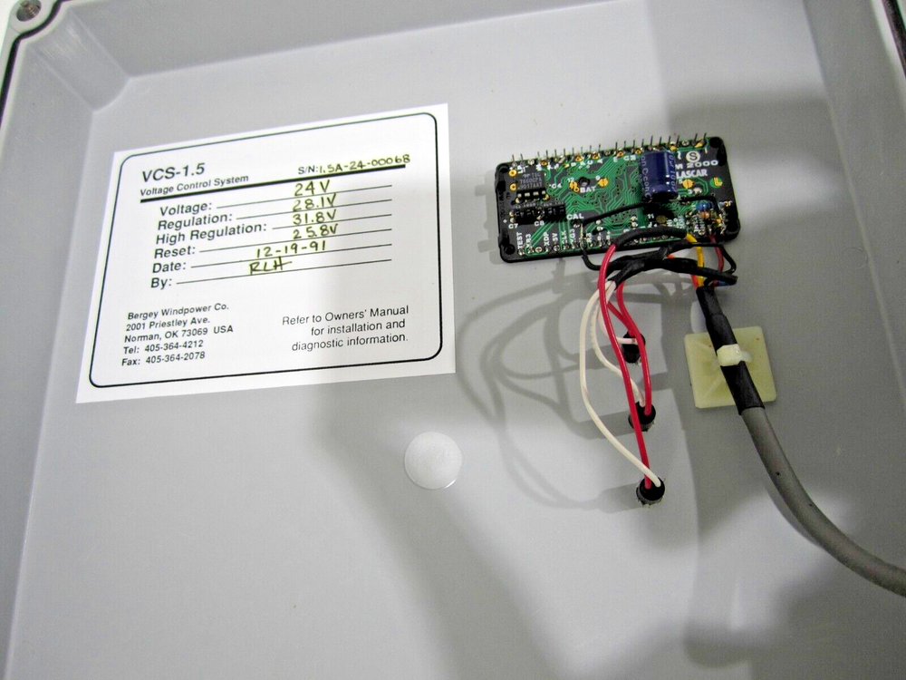 Bergey Windpower Voltage Control System VCS-1.5 (B)