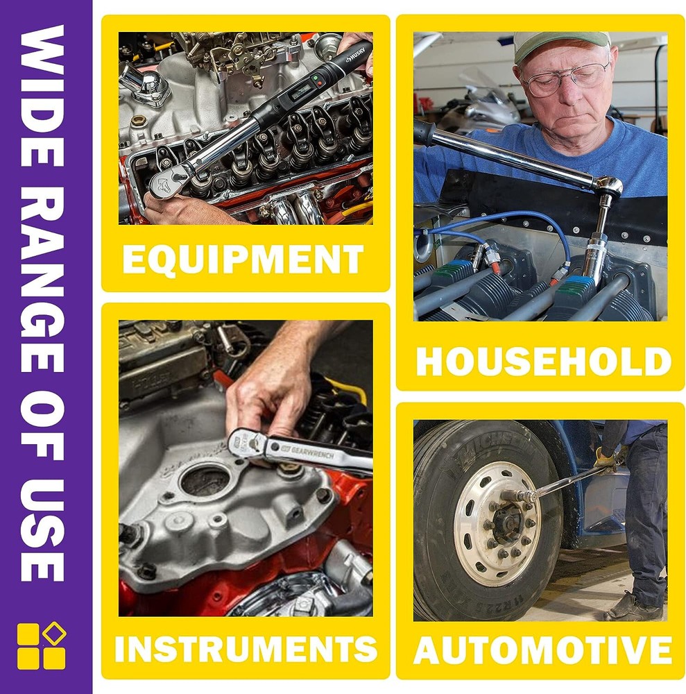 Impact Bolt Extractor Set Nut Remover Set Stripped Extraction Socket Tools 5PCS