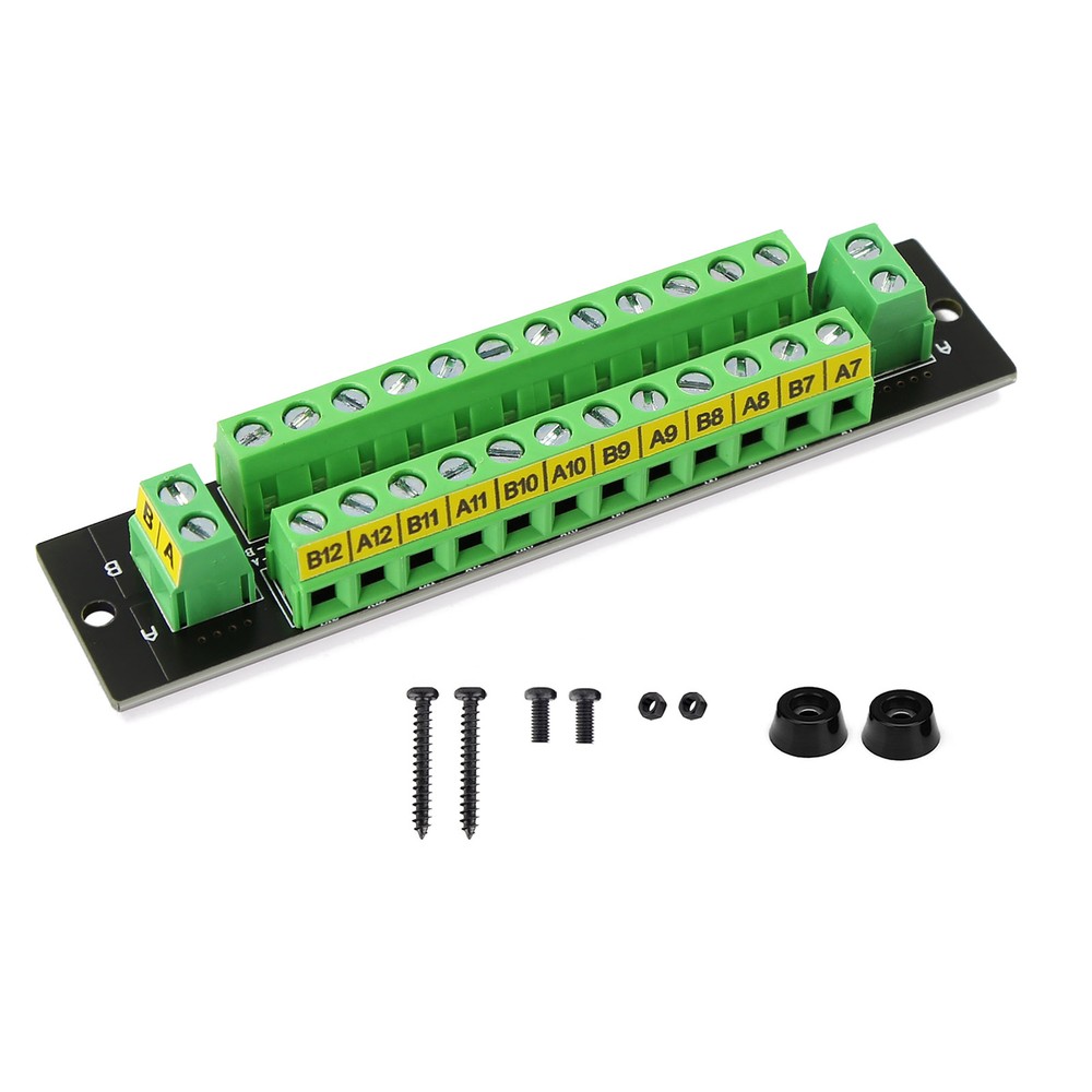 Evemodel Power Distributor 10A 2 Inputs 2*12 Outputs Distribution DC AC Module