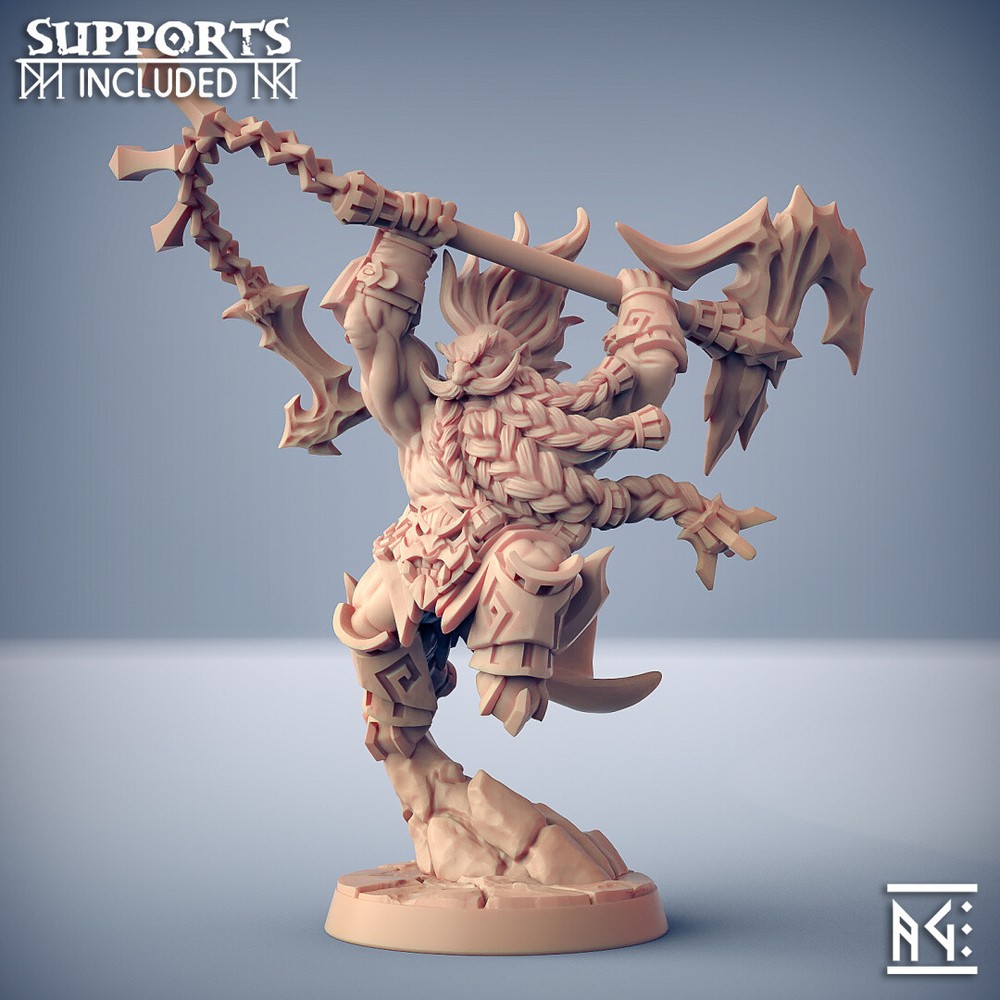 Gundroff Dwarf Miniature | D&D DnD |