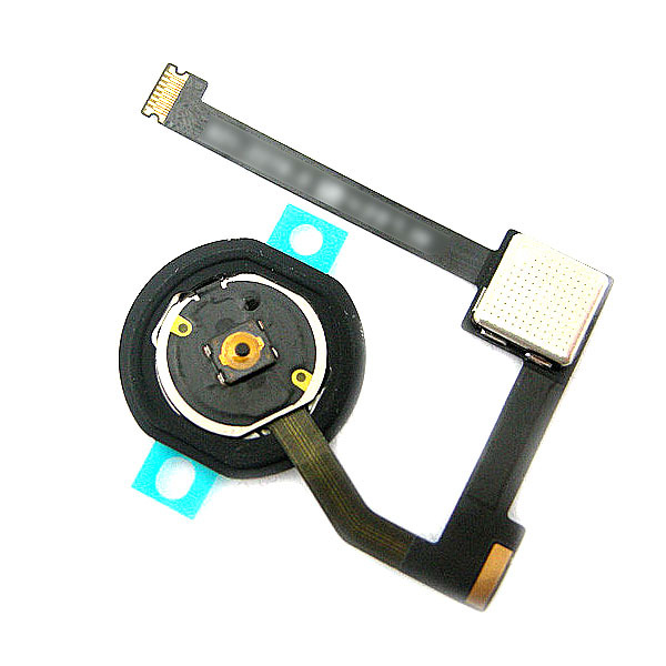 Black Home Menu Button Flex Cable Replacement For Apple iPad Air 2 / iPad Mini 4