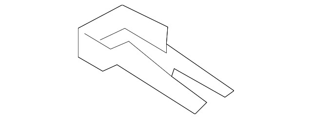 Genuine Ford Radiator Support Upper Bracket AE9Z-8A193-A