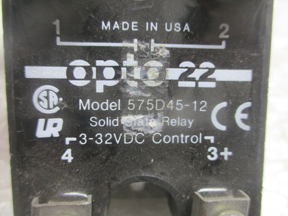 OPTO 22 575D45-12 SOLID STATE RELAY UNMP
