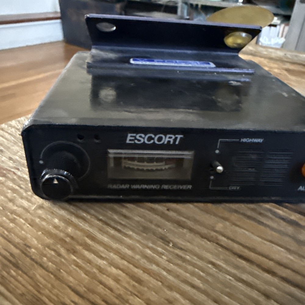 Vintage Escort Radar Detector Untested As Is