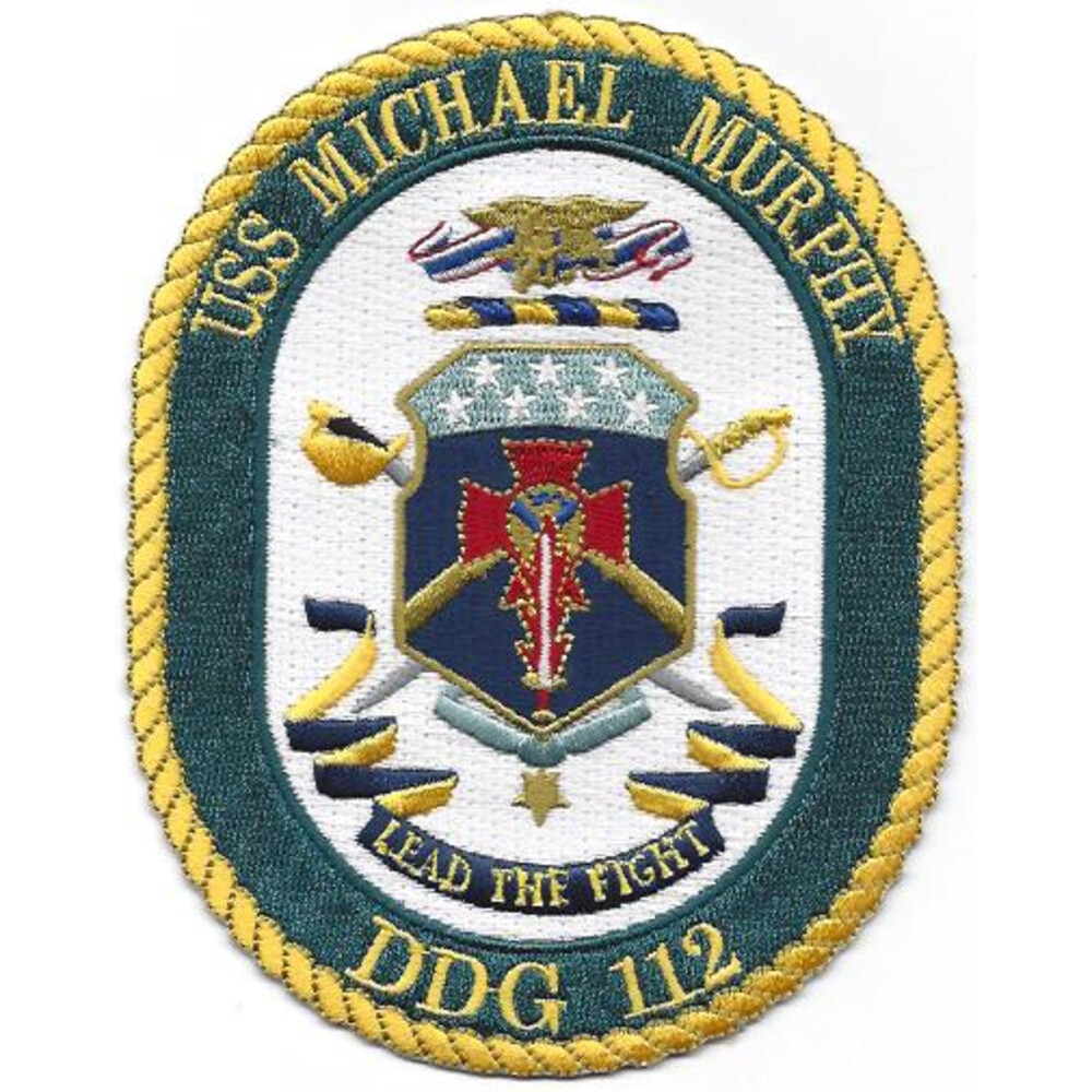 USS Micheal Murphy DDG-112 Guided Missile Destroyer Ship Patch