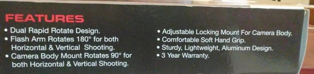 FLASH BRACKET DELUXE PROFESSIONAL