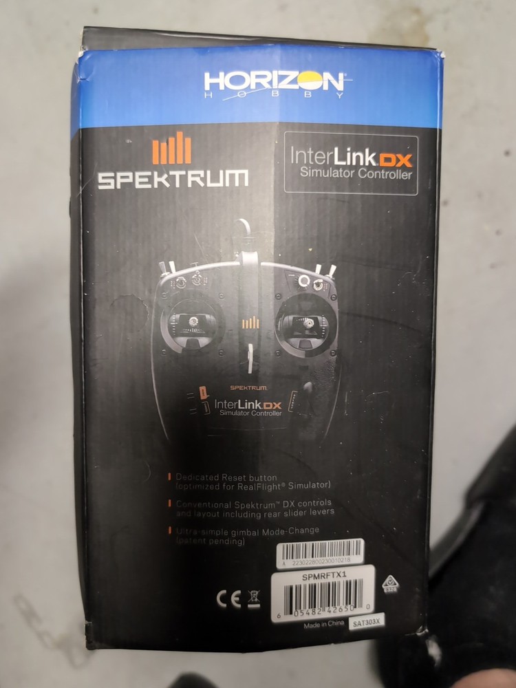 Spektrum InterLink DX Simulator Controller with USB Plug (SPMRFTX1)