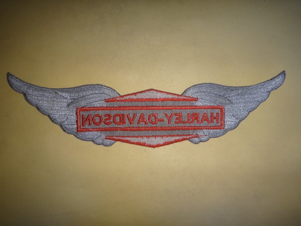 Iconic American Motorcycle HARLEY-DAVIDSON Winged Patch