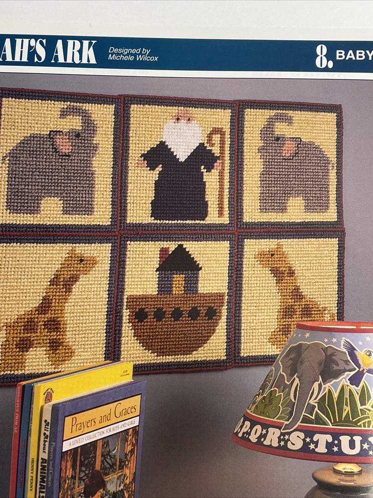 Annie's Attic Noah's Ark Wall Hanging Plastic Canvas Pattern