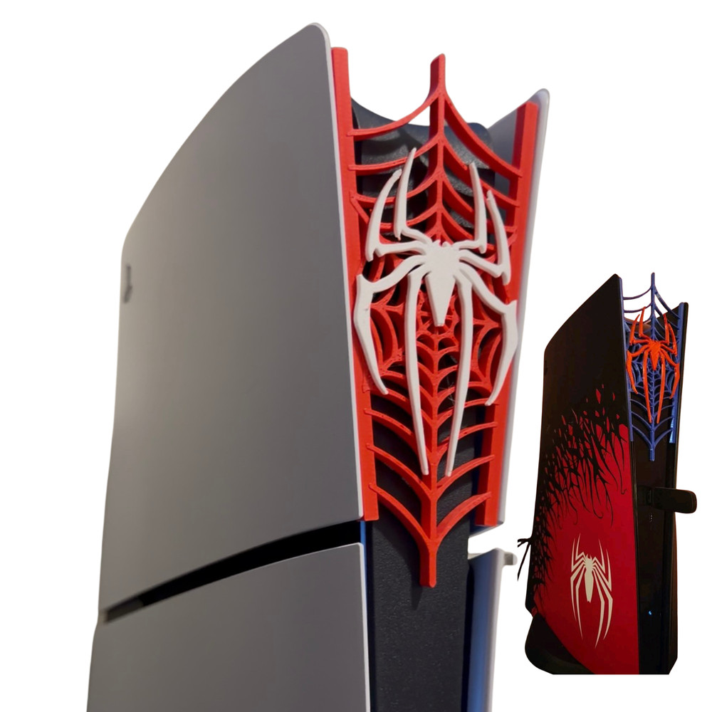 Spider-Man Front Faceplate for PlayStation 5 Original/Slim PS5 Console Cover