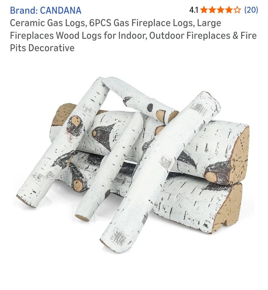 Candana Ceramic Gas Logs