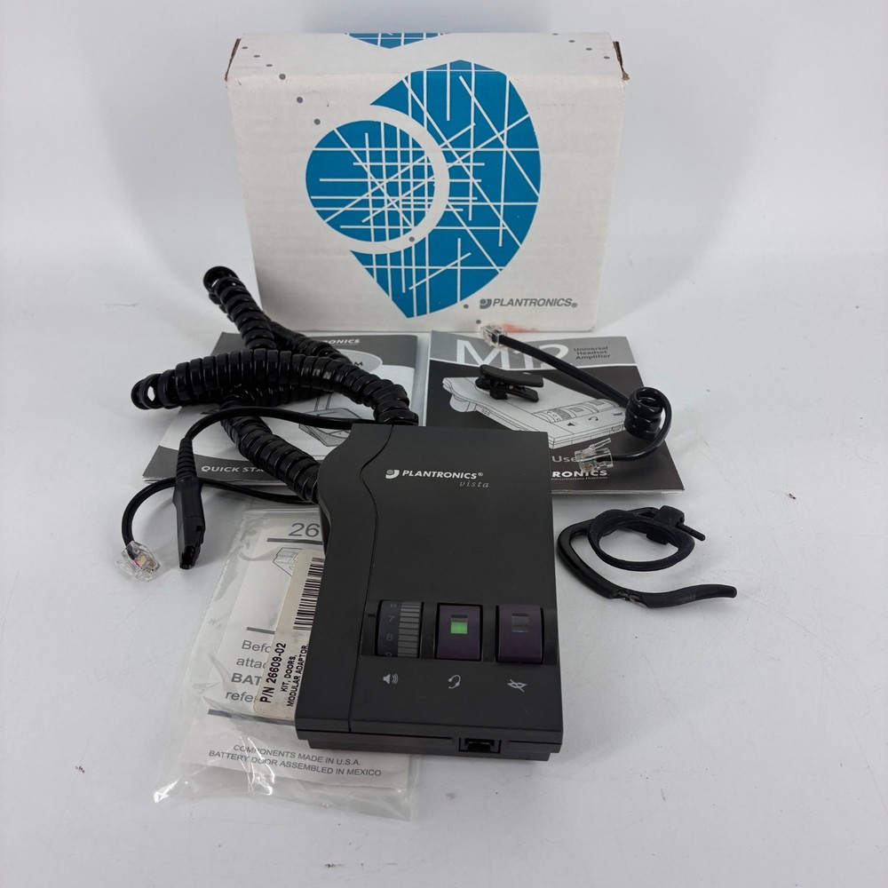 Plantronics Vista M12 Universal Headset Amplifier