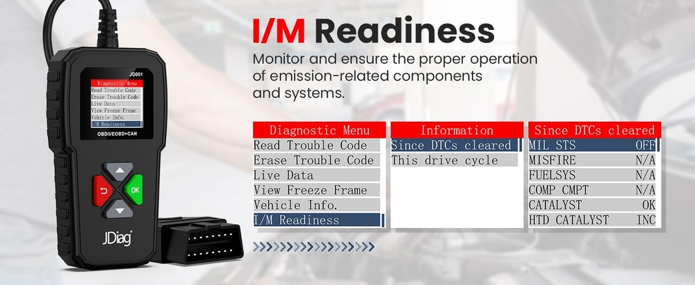 OBD2 Scanner Code Reader Diagnostic Tool For Chevy Silverado GMC Sierra 1500