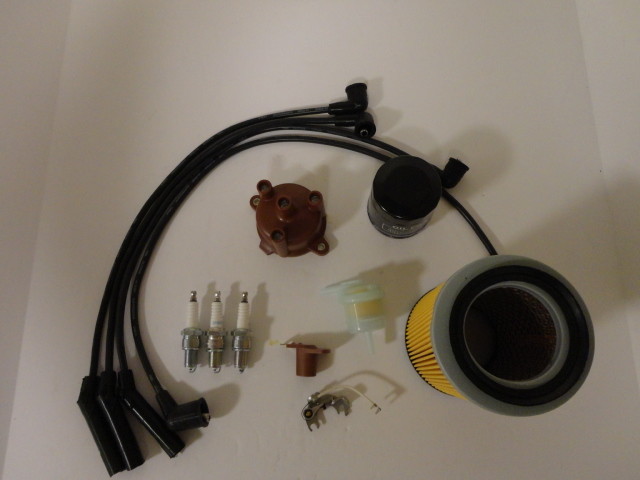 Daihatsu Hijet Super Tune Up Kit/points S80P and S81P Right Hand Drive Red Cap