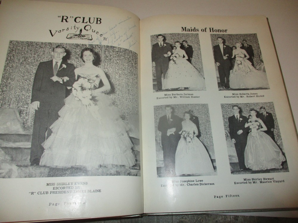 Roxana High School yearbook 1955 - Roxana, Illinois (The Rox)