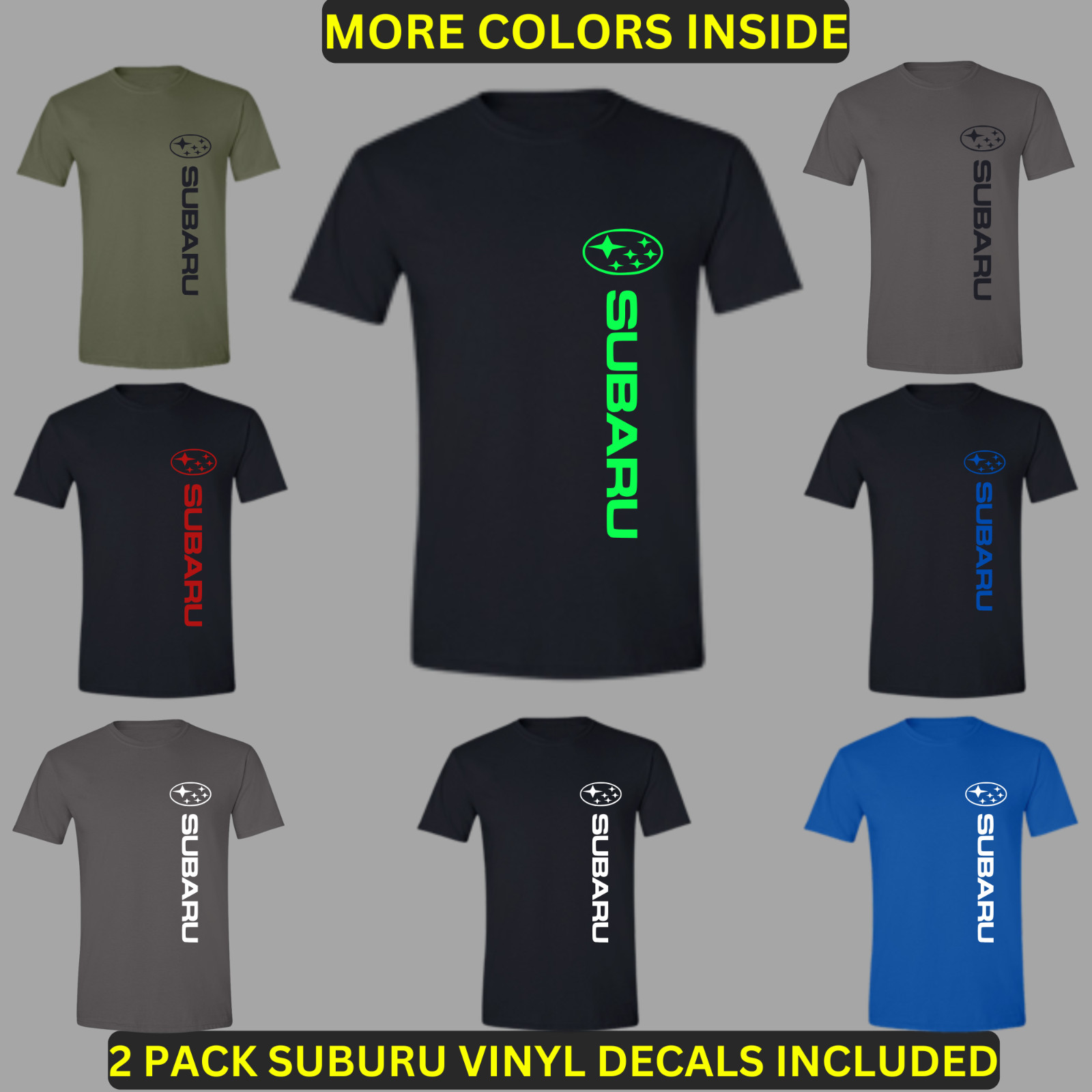 Subaru T-Shirt Forester Outback Impreza Baja Tribeca WRX
