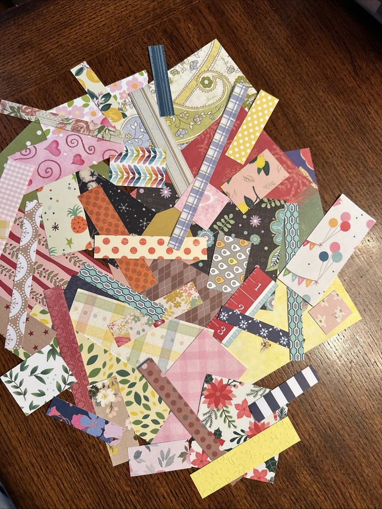 Scrapbooking, Card making, Junk Journaling Scrap Paper Mixed Lot