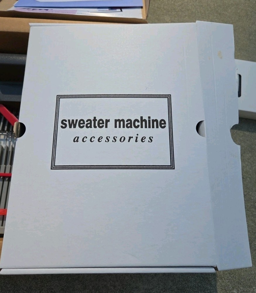 Vintage Bond Incredible Sweater Knitting Machine Complete EUC Accessories EXTRAS