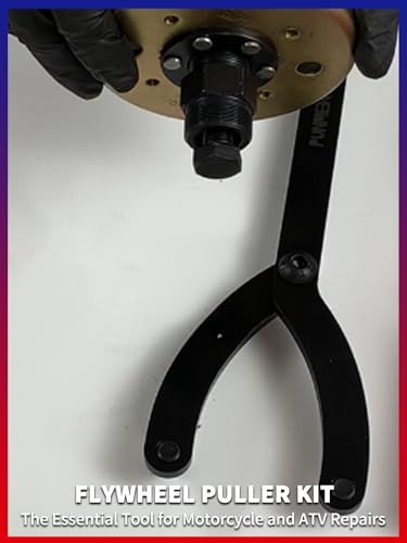 Motorcycle Flywheel Puller Set 10pcs Universal Flywheel Turning Tool for