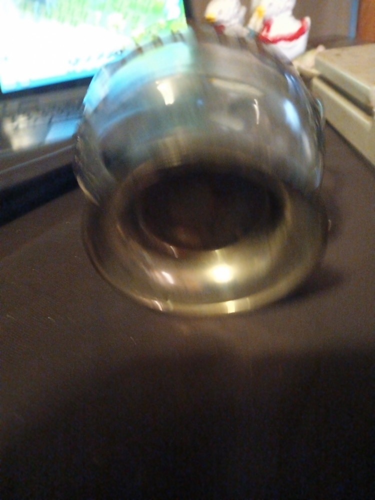 Bowl Candy Or Jelly and Glass with handle