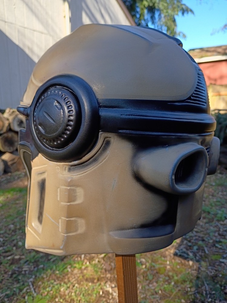 Star Wars Custom Mandalorian Helmet (HEX3D) Concept K9 Model