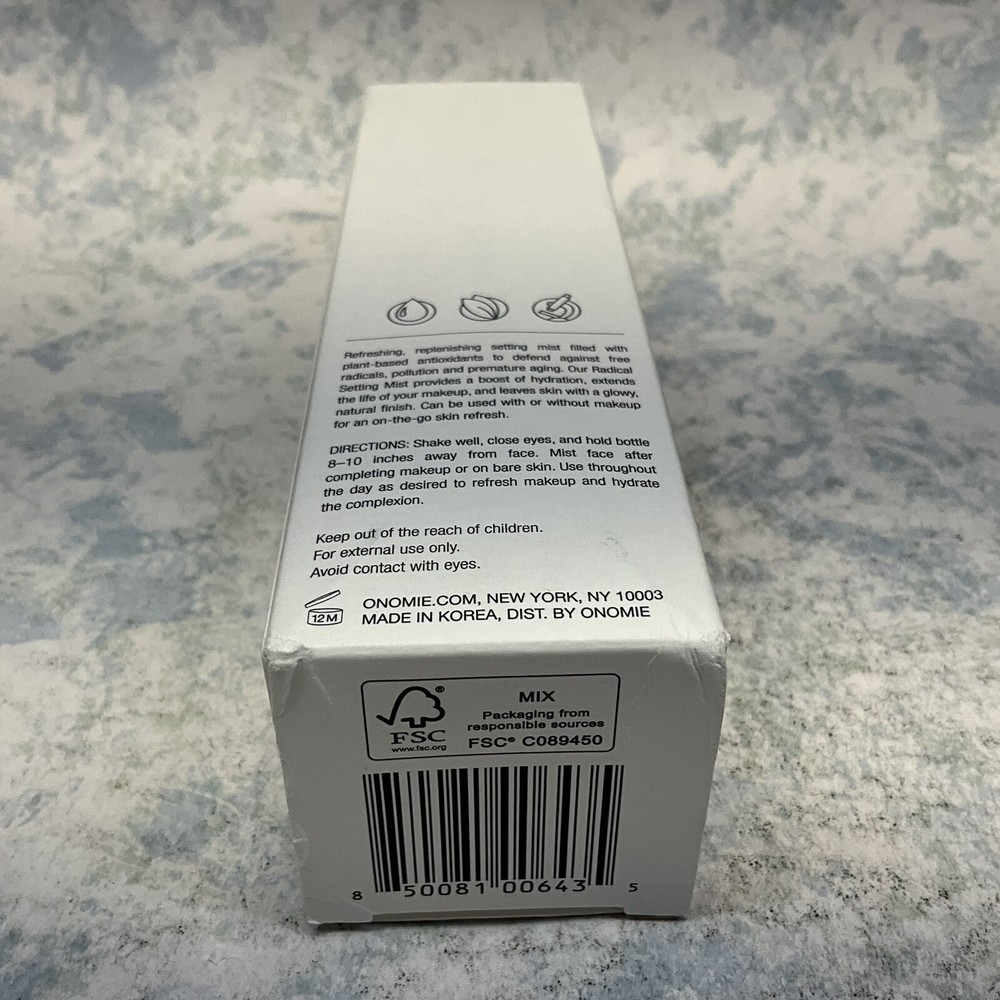 Onomie Radical Setting Mist 5.1oz - New