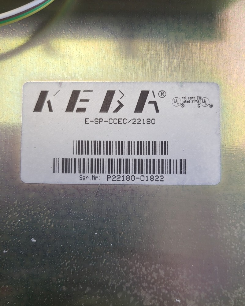 Keba E-SP-CCEC/22180 Membrane Keyboard / Panel K-FTC-AN/B for Engel Injection