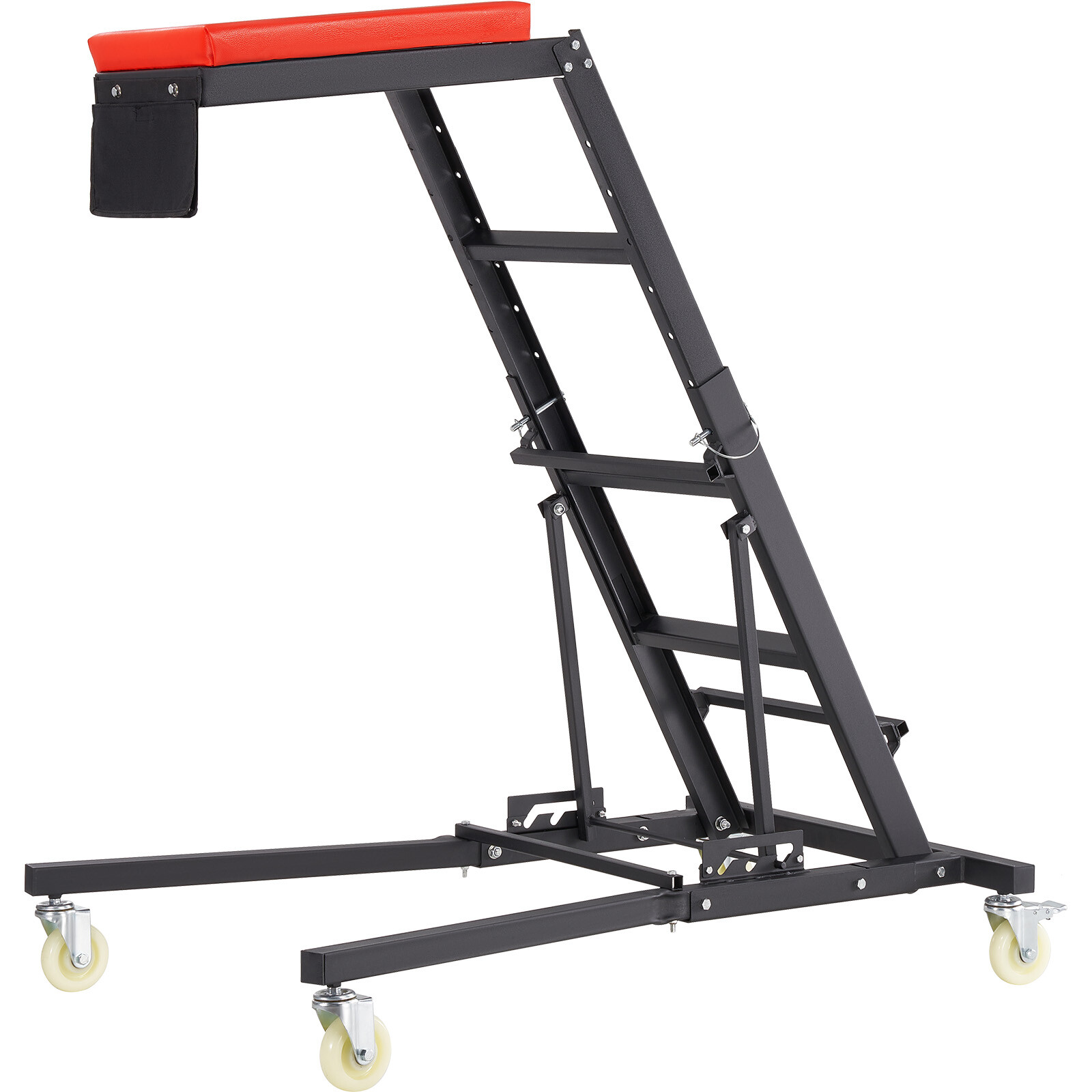 VEVOR Automotive Topside Creeper Adjustable 48"-76"400LBS Engine Movable Ladder
