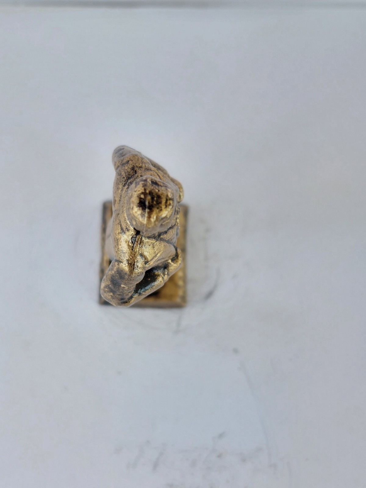 Vintage Figurine Small Theodore Roosevelt 26 President Statue Cast Metal 2-1/2”