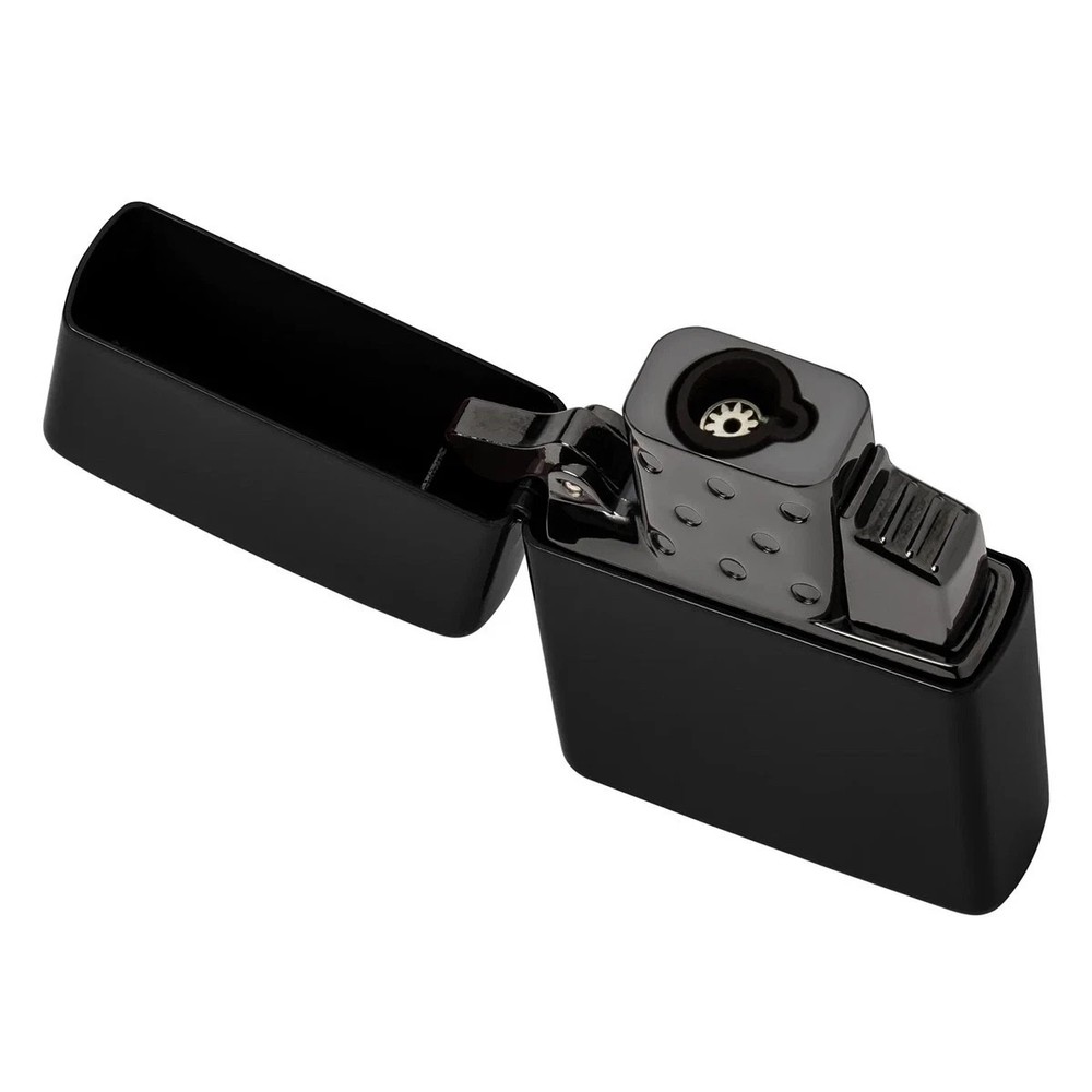 Zippo Black Lighter Single Jet Flame Windproof Torch Insert Butane Gas Insert UK