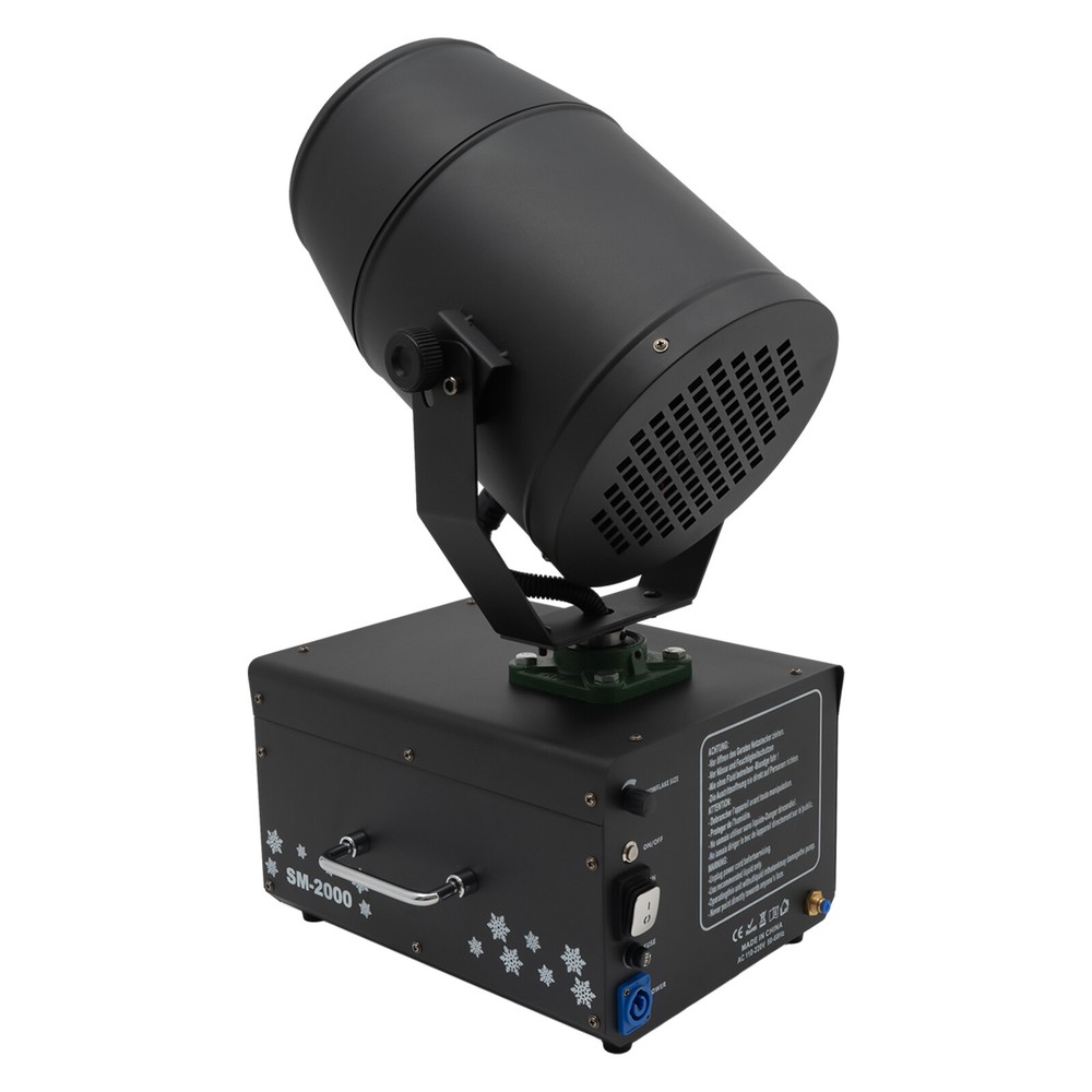 2000w Snow Machine Remote Control Snowflake Spraying Machine Stage Snow Blowing