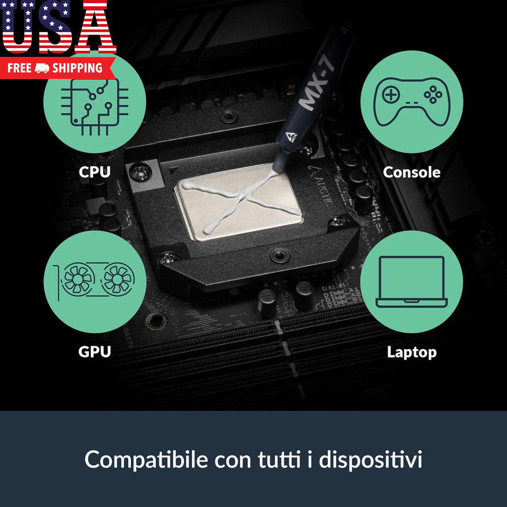 MX-7 (8 G) - Ultimate Performance Thermal Paste for Cpus, Consoles, Graphics Car