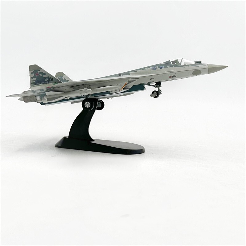 Wltk Russian Air Force Sukhoi Su-57 Felon #01 Stealth Fighter 1/72 Diecast Model