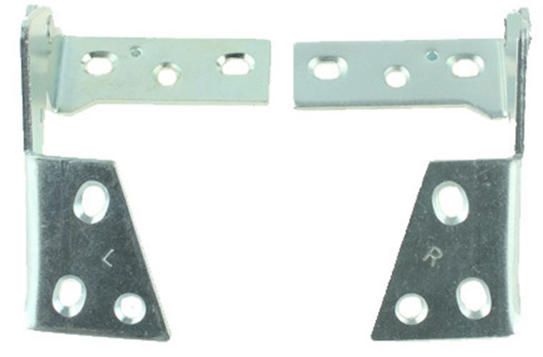 Pair (Left & Right) Overlay Pivot Hinges for 3/4" Cabinets
