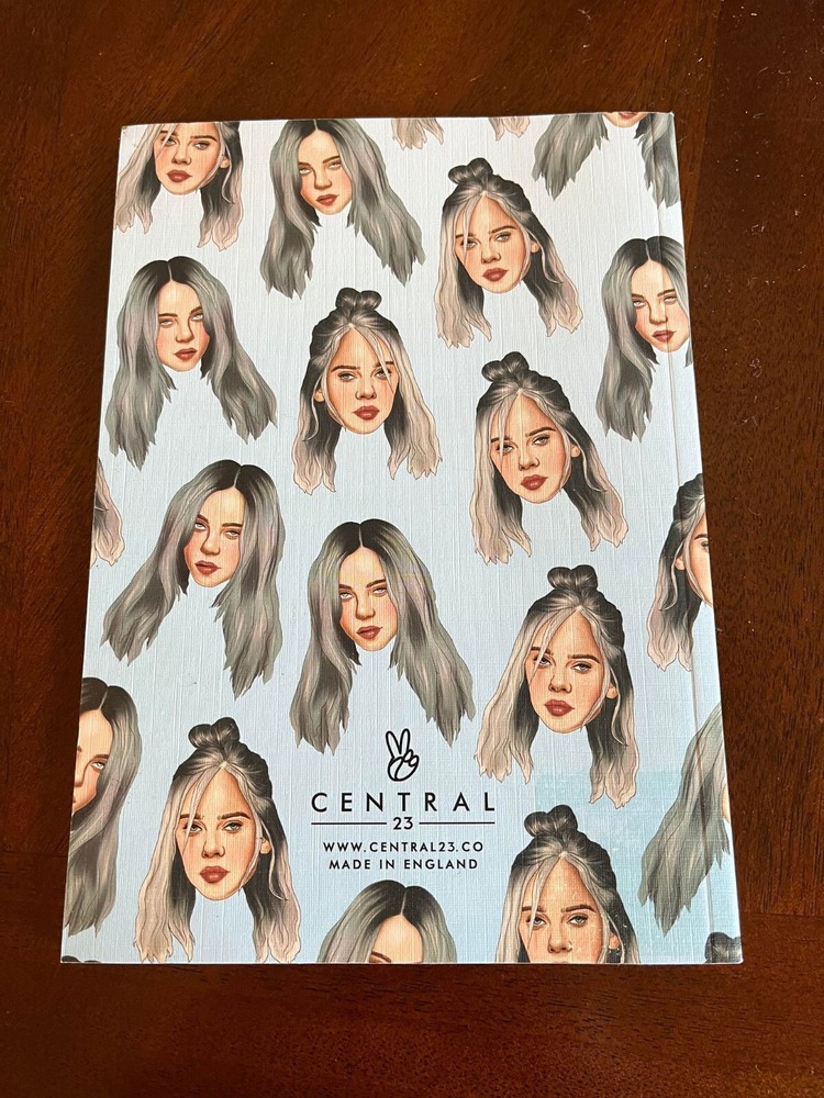 Billie Eilish "Bury Your Thoughts" notebook