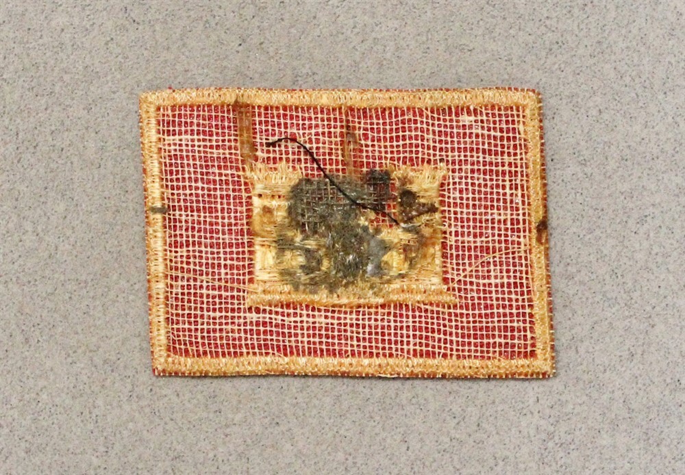 Army patch 6602: Corps of Engineers (red rectangle) - on twill