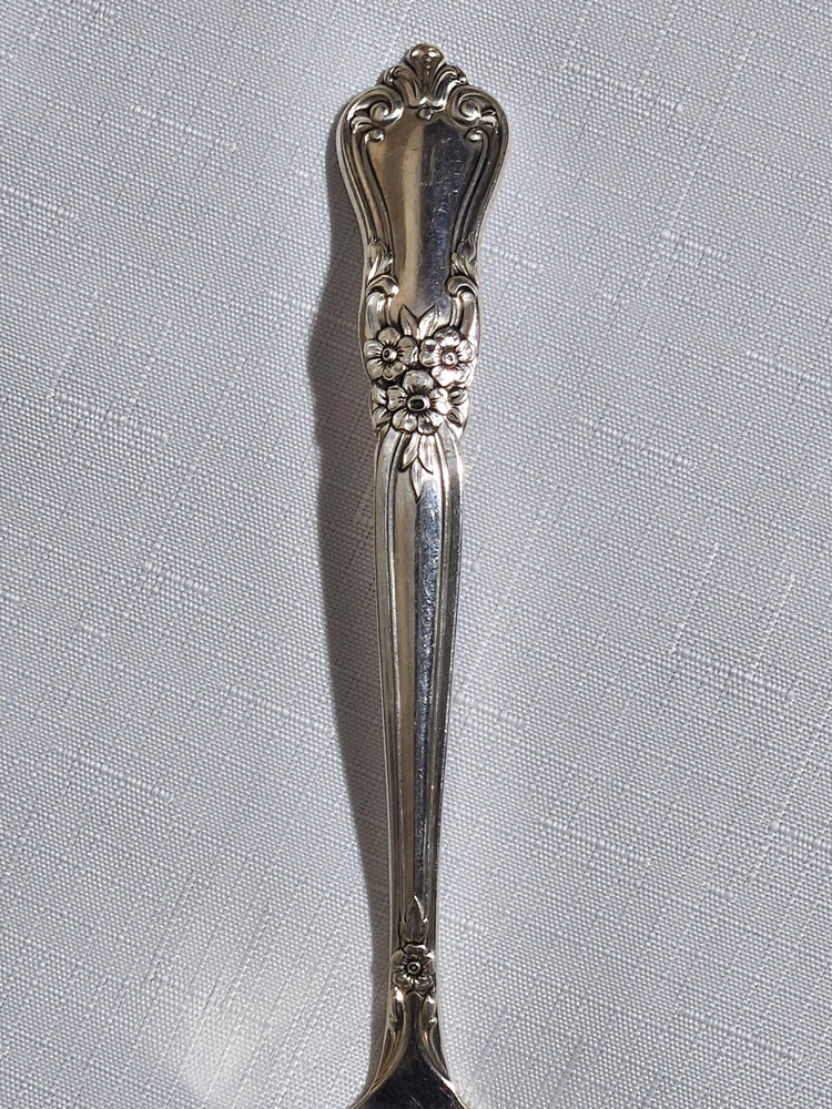 GRAVY LADLE VALLEY ROSE PATTERN ONEIDA ROGERS FLATWARE SILVER PLATE