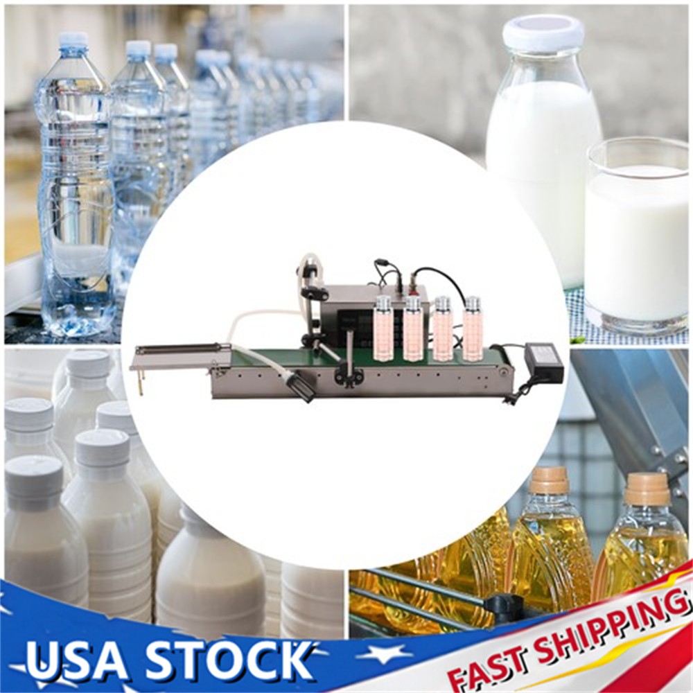 1 head Liquid Filling Machine automatic conveyor