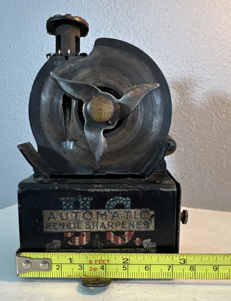 Antique US Automatic Pencil Sharpener Working Condition