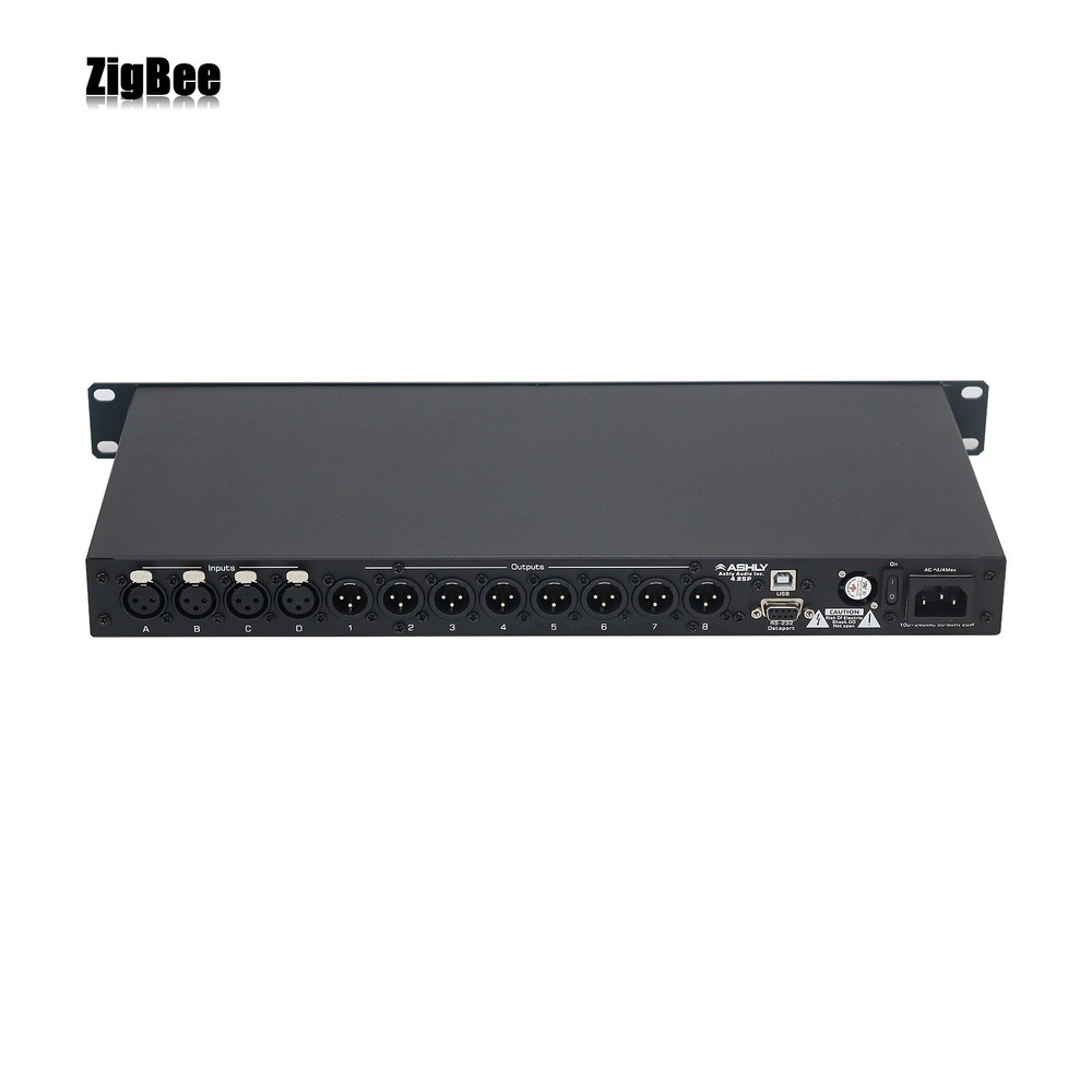 4.8SP 110V Digital DSP Audio Processor 4 Input 8Output Professional Sound System