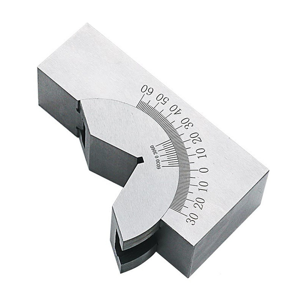 Adjustable Angle V Block Milling Setup 0-60 Degree Angle Block Precision Gauge