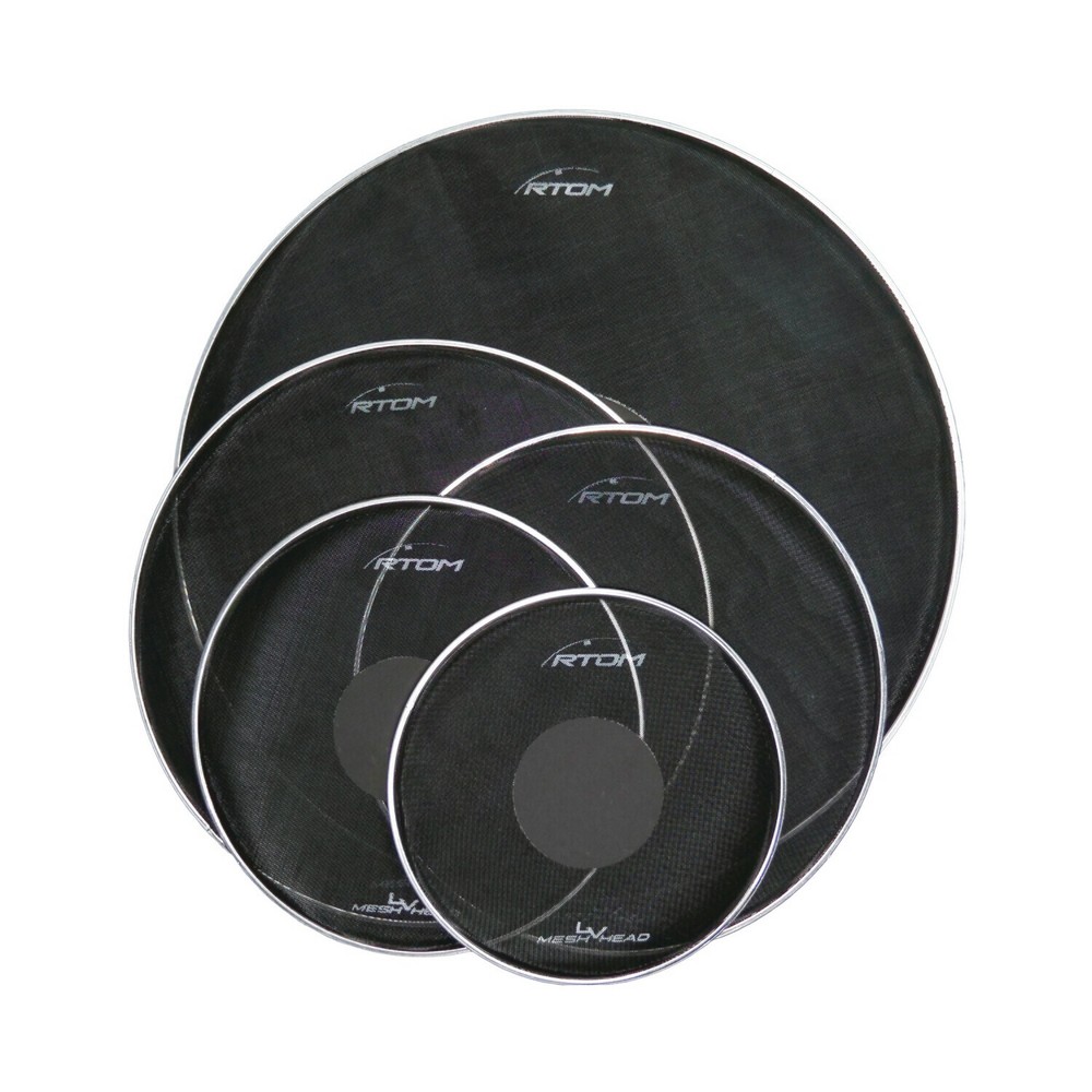 RTOM LV Mesh Heads - Low Volume Mesh Drumhead - 22"