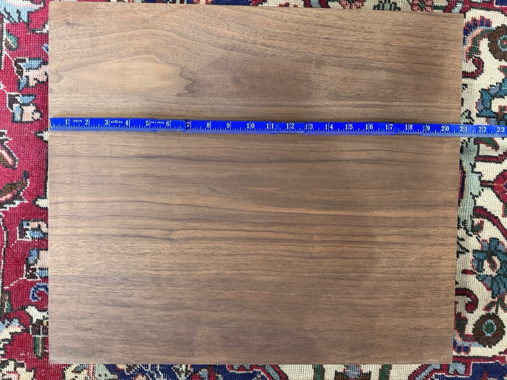 Walnut Speaker Isolation Plinth Audiophile Vibration Control Base Footed