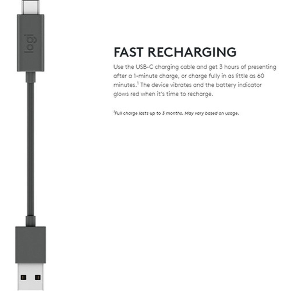 Logitech Spotlight Presentation Remote, Slate